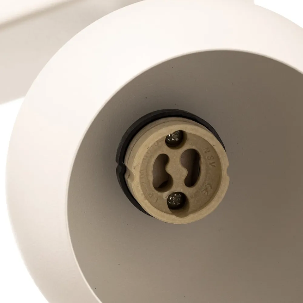 Loftspot Flame, hvid, 6 lyskilder^SOLLUX LIGHTING New