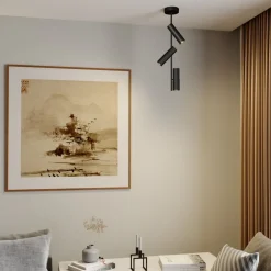 Loftspot Leda 3, 3 lyskilder, sort^SIGMA Outlet