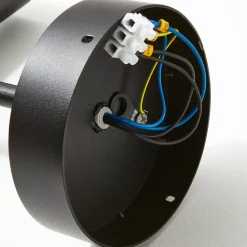 Loftspot Leda 2, 2 lyskilder, sort^SIGMA New