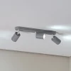 Loftspot Livia, grå, 52 cm, 3 lyskilder, metal, GU10^TK Lighting Online