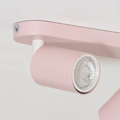 Børn TK Lighting Loftspot Livia, lyserød, 35 cm, 2 lyskilder, metal, GU10