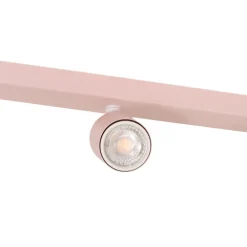 Loftspot Livia, lyserød, 52 cm, 3 lyskilder, metal, GU10^TK Lighting Outlet
