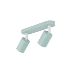 Børn TK Lighting Loftspot Livia, mintgrøn, 35 cm, 2 lyskilder, metal, GU10