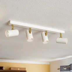 Argon Loftlamper|Spotlights>Loftspot Lund i hvid, 4 lyskilder