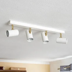 Argon Loftlamper|Spotlights>Loftspot Lund i hvid, 4 lyskilder