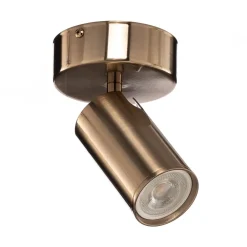 Loftspot, messing antik, 1 lyskilde^Lucea Hot