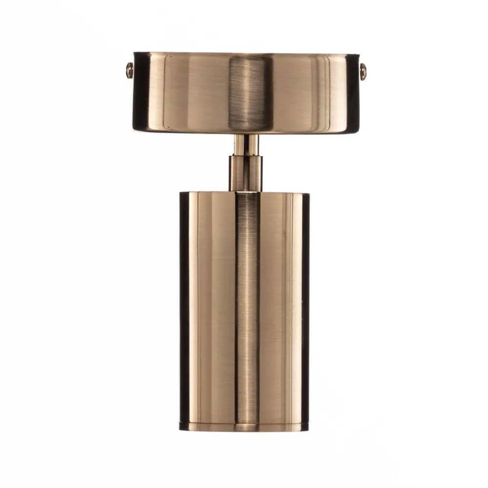 Loftspot, messing antik, 1 lyskilde^Lucea Hot