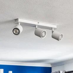 Luminex Loftspot Modo i stål, hvid, 3 lyskilder