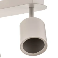 Luminex Loftspot Modo i stål, hvid, 3 lyskilder