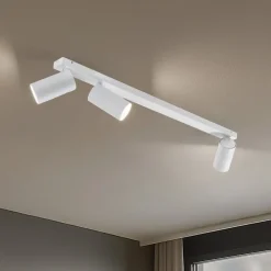 Nowodvorski Lighting Loftspot Mono III, 3 lyskilder, hvid, 84 cm lang, GU10