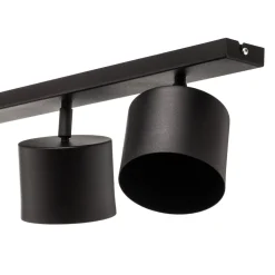 Loftspot 1047PL_K, 6 lyskilder, sort^ALDEX Online