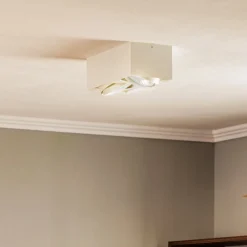 Argon Loftlamper|Spotlights>Loftspot Ronda, 2 lyskilder, hvid