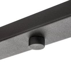 Loftspot Square, sort, 4 lyskilder lineært^SOLLUX LIGHTING Outlet