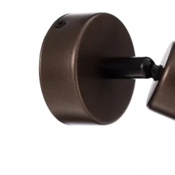 TK Lighting Loftspot Top, justerbar, brun, 1 lyskilde