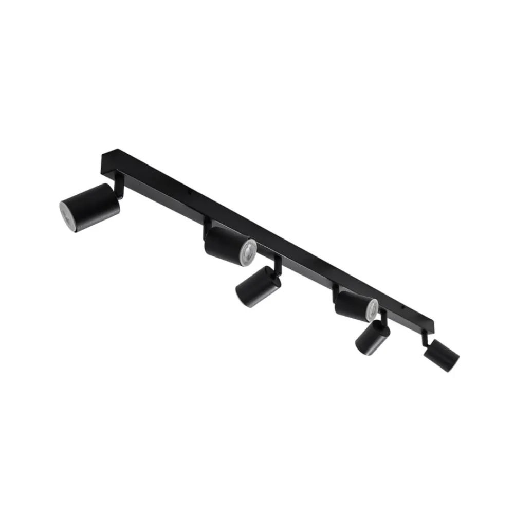 TK Lighting Loftspot Top, sort, 127 cm, 6 lyskilder, metal, GU10