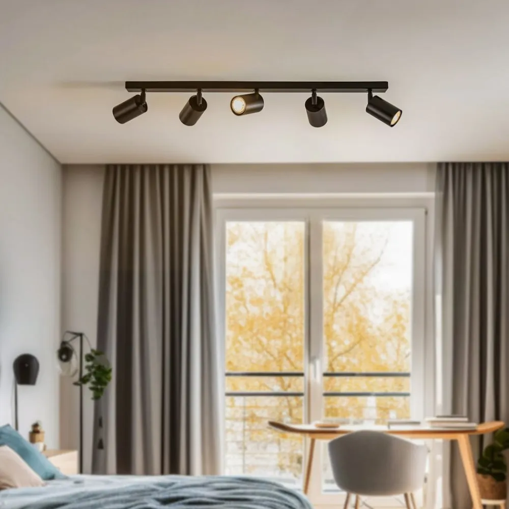 SIGMA Loftspot Zoom, 5 lyskilder, sort