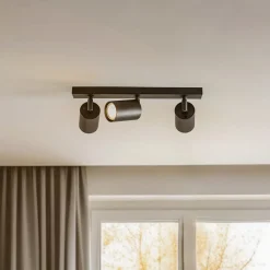 Loftspot Zoom, 3 lyskilder, sort^SIGMA