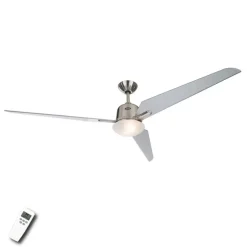 Loftsventilatoren Eco Aciatos, sølg, 162 cm^CasaFan Hot