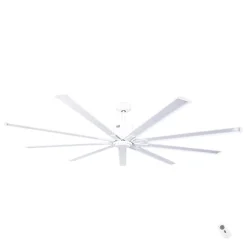 CasaFan Loftventilatorer>Loftventilator Big Smooth Eco 220 cm, hvid