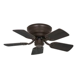 CasaFan Loftventilator Classic Flat III bronze Ø 75 cm