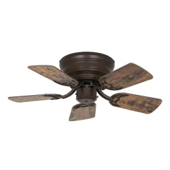 CasaFan Loftventilator Classic Flat III bronze Ø 75 cm