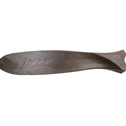 CasaFan Loftventilator Eco Genuino 122 krom/valnød