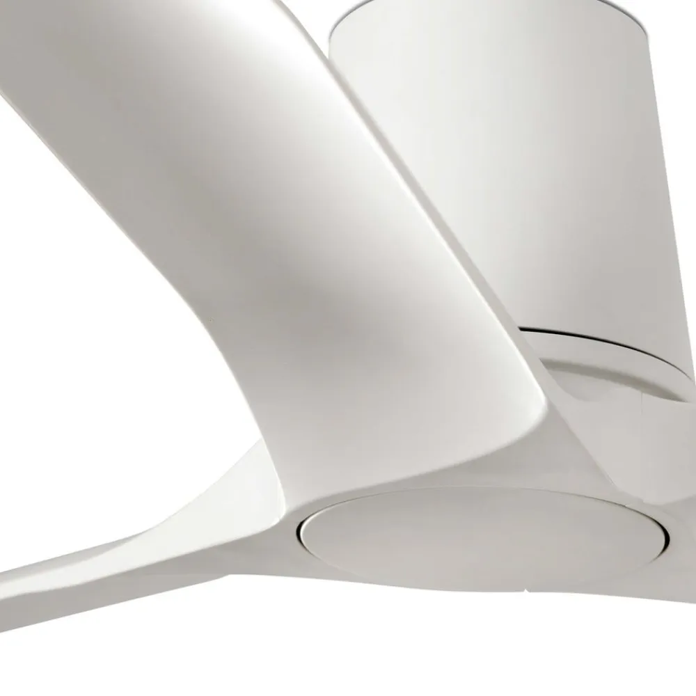 FARO BARCELONA Loftventilatorer>Loftventilator Hey S, hvid, DC-motor, støjsvag, Ø 90 cm