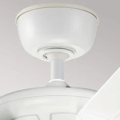 KICHLER Loftventilatorer>Loftventilator Kevlar 42 IP44, hvid, Ø 107 cm