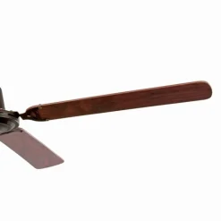 FARO BARCELONA Loftventilator Malvinas, brun