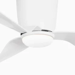 FARO BARCELONA Loftventilatorer>Loftventilator Pemba L LED-lampe, hvid