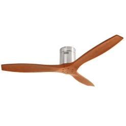 Loftventilator Stem med trævinger, mørkt træ^LEDS-C4 Outlet