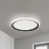LOLA Smart Loftlamper>Disc LED-loftlampe, sort/hvid, RGBW