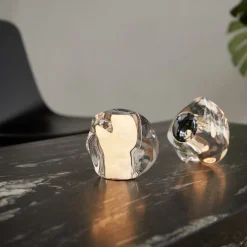 LED-bordlampe Ice Ball, krom, Ø 10,5 cm^LOOM DESIGN Clearance