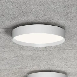 LOOM DESIGN Loftlamper>LED-loftlampe Lucia, hvid, Ø 45 cm aluminium