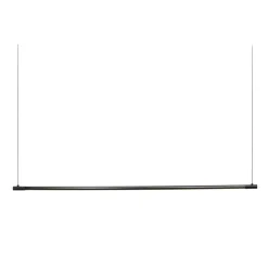 LOOM DESIGN LED-pendellampe Straw 150, sort, aluminium