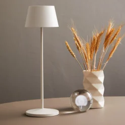 LED-terrasselampe Modi, hvid 36 cm CCT^LOOM DESIGN Online