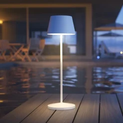 LED-terrasselampe Modi, hvid 36 cm CCT^LOOM DESIGN Online