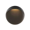 LED-væglampe Flindt, sort 3.000 K Ø 30 cm^Louis Poulsen Clearance