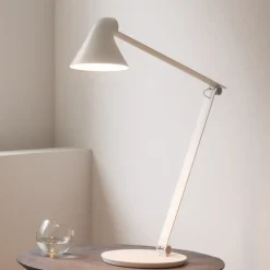 NJP bordlampe, fod, 3.000 K mørkegrå^Louis Poulsen Discount