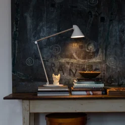 NJP bordlampe, fod, 3.000 K mørkegrå^Louis Poulsen Discount