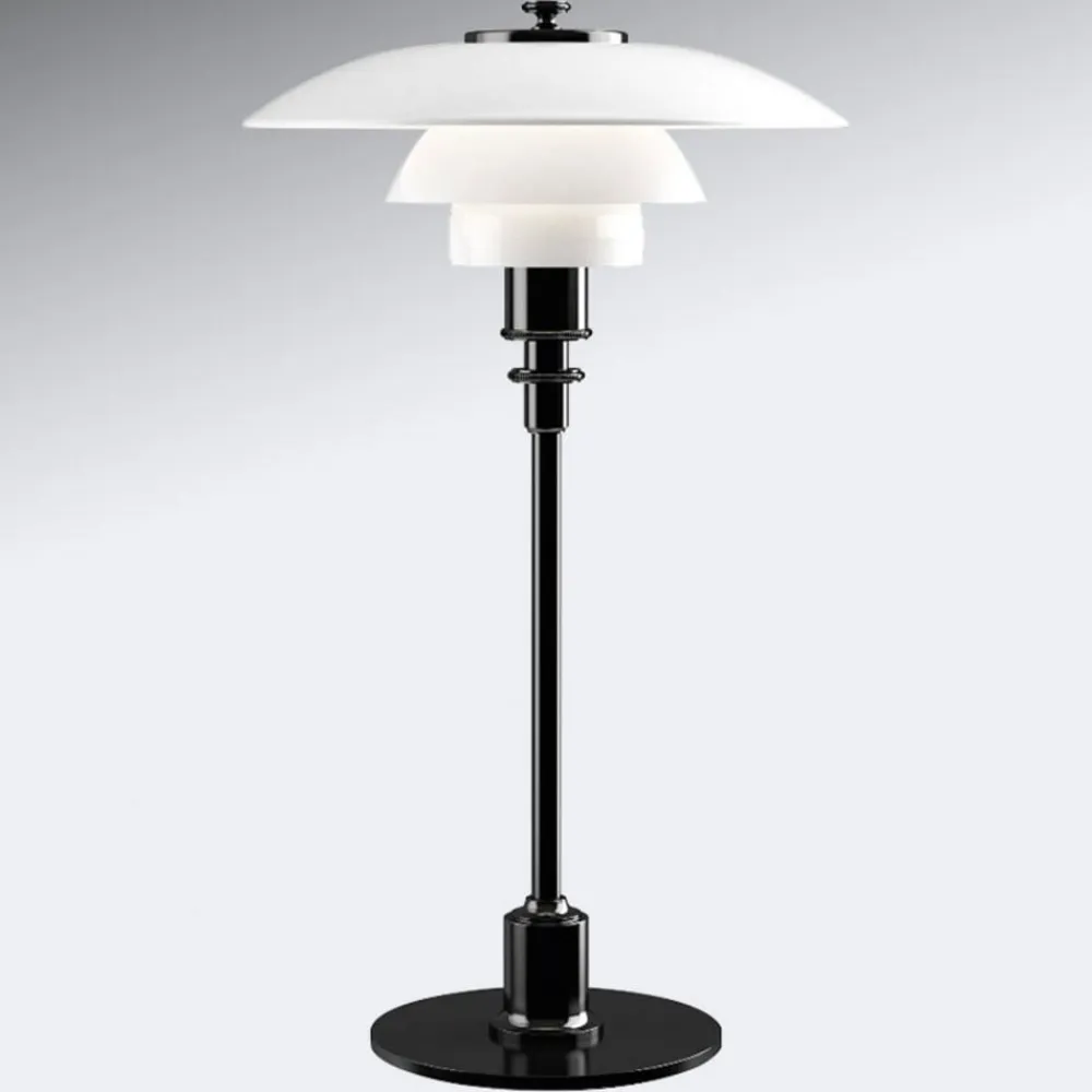 Louis Poulsen Bordlamper>PH 2/1 bordlampe, sort