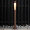 Louis Poulsen Gadebelysning>vejlampe Flindt, 927, corten 70 cm base 24 V
