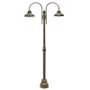 Moretti Luce Lygtepæle>Luca lygtepæl, messing, antik kobber, 2 lyskilder