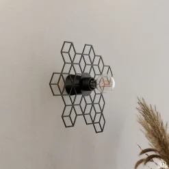 Alexaru væglampe, bikage, sort^Lucande Best