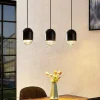 Amielle pendellampe, 3 lyskilder, sort^Lucande