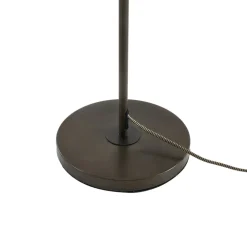 Lindby Lucande Arinthea gulvlampe, 2-lys, sort, stål, E14