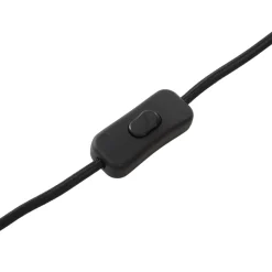 Lucande bordlampe Aeloria, kobber, jern, Ø 12 cm, E27