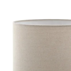 bordlampe Thalorin, 36,5 cm, sort/hvid, keramik^Lucande Discount