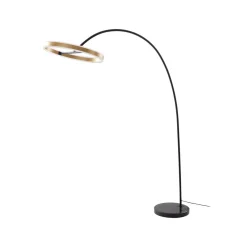 buelampe Yekta, messingfarvet, 183 cm, dæmpbar^Lucande Discount