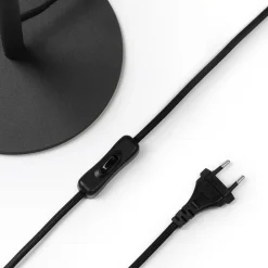 Carlea bordlampe, 2 lyskilder sort-messing^Lucande Clearance